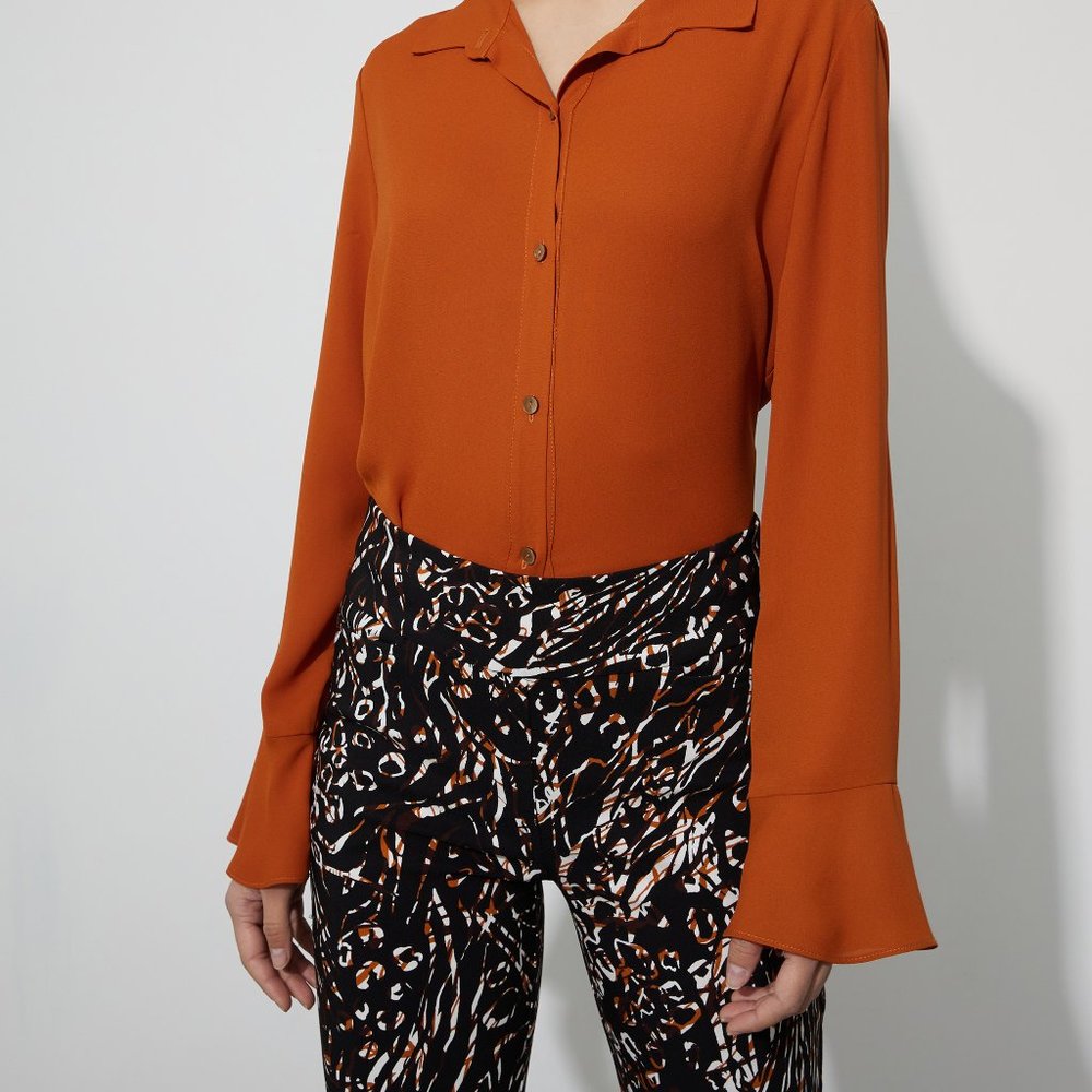 Jospeh Ribkoff Abstract Printed Pants - Picture 2 of 5
